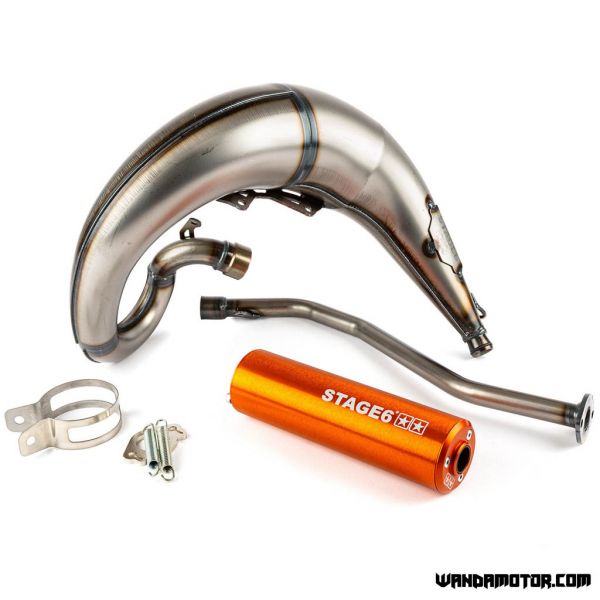 Exhaust Stage6 Streetrace Beta RR orange-1